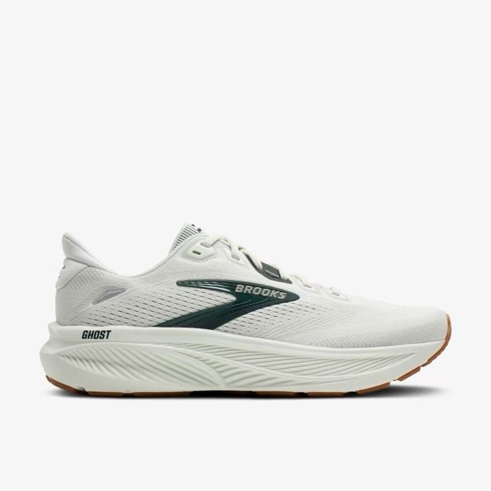 *Brand New* Brooks Running Men’s Ghost 18 Grey/Spruce/Tan Size 11